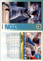 1992 Fleer Base Set #177 Darryl Hamilton