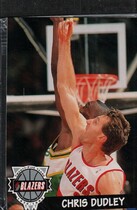 1994 Team Issue Trail Blazers Franz #6 Chris Dudley