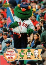 2006 Upper Deck Collect the Mascots #MLB-1 Wally The Green Mon