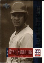 2001 Upper Deck Minor League Centennial #57 Ryne Sandberg