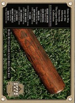 2000 Upper Deck Collection Contest Card #NNO Babe Ruth Final Bat