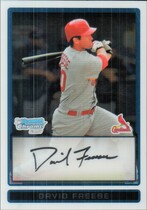 2009 Bowman Chrome Prospects #BCP38 David Freese