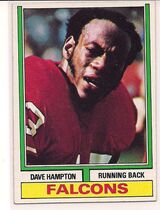 1974 Topps Base Set #55 Dave Hampton
