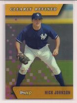 2000 Topps HD Clearly Refined #6 Nick Johnson