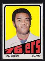 1972 Topps Base Set #56 Hal Greer