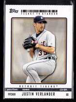 2009 Topps Ticket to Stardom Perforated #60 Justin Verlander