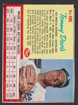 1962 Post Base Set #105 Tommy Davis