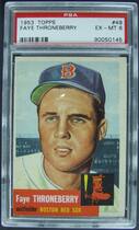 1953 Topps Base Set #49 Faye Throneberry