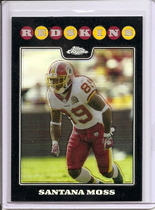 2008 Topps Chrome Refractors #TC90 Santana Moss