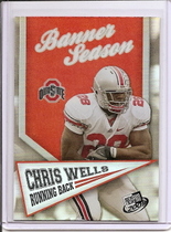 2009 Press Pass Banner Season #BS-15 Chris Wells