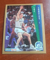 1992 Fleer Base Set #134 Luc Longley