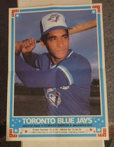 1985 O-Pee-Chee OPC Posters #15 Damaso Garcia