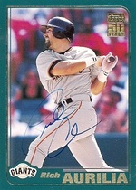 2001 Topps Base Set #598 Rich Aurilia