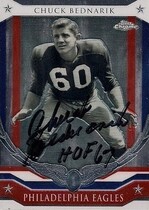 2008 Topps Chrome Honor Roll #HR-CB Chuck Bednarik