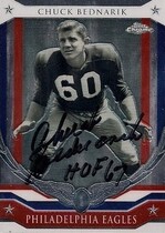 2008 Topps Chrome Honor Roll #HRCB Chuck Bednarik