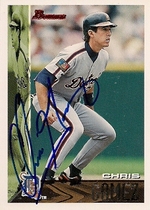 1995 Bowman Base Set #375 Chris Gomez