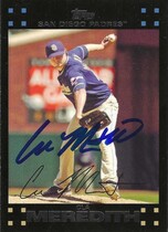 2007 Topps Base Set Series 1 #191 Cla Meredith