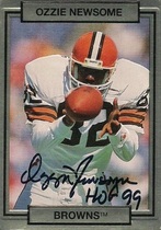 1990 Action Packed Base Set #48 Ozzie Newsome