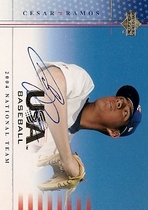 2005 Upper Deck USA Baseball #USA30 Cesar Ramos