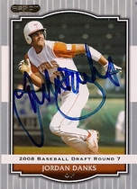 2008 Razor Signature Series #67 Jordan Danks