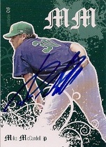 2008 Justifiable Base Set #JF-31 Mike Mccardell