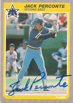 1985 Fleer Base Set #498 Jack Perconte