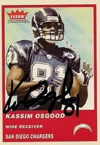 2004 Fleer Tradition #185 Kassim Osgood