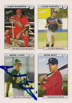 2005 Topps Bazooka 4 on 1 Sticker #51 Doetsch|Ethier|West|Roberson