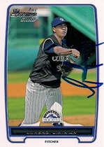2012 Bowman Draft Draft Picks #BDPP109 Johendi Jiminian