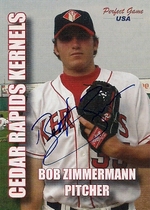 2004 Choice Cedar Rapids Kernels Midwest League All Star Game #17 Bob Zimmermann