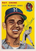 1994 Topps Archives 1954 #206 Ray Crone
