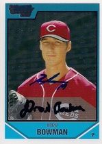 2007 Bowman Chrome Draft Draft Picks #BDPP38 Drew Bowman