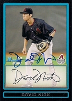 2009 Bowman Draft Prospects #BDPP71 David Nick
