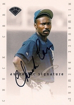 1996 Leaf Signature Extended Autos  #NNO Chuck Carr