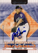 2002 Donruss Rookies #2 P.J. Bevis