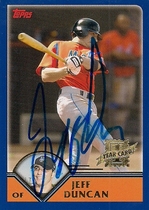 2003 Topps Traded #T225 Jeff Duncan