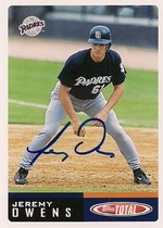2002 Topps Total #855 Jeremy Owens