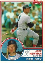 1983 Topps Traded #80 Jeff Newman