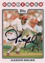 2008 Topps Update #UH295 Aaron Miles