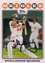 2008 Topps Update #UH272 Guillermo Quiroz