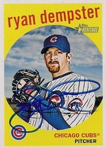 2008 Topps Heritage High Numbers #550 Ryan Dempster