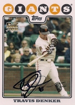 2008 Topps Update #UH201 Travis Denker