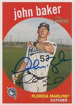 2008 Topps Heritage High Numbers #622 John Baker