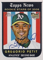 2008 Topps Heritage High Numbers #617 Gregorio Petit