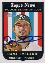 2008 Topps Heritage High Numbers #565 Dana Eveland