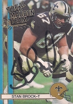 1990 Action Packed All-Madden #51 Stan Brock