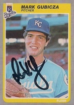 1985 Fleer Base Set #201 Mark Gubicza