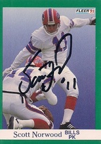 1991 Fleer Base Set #6 Scott Norwood