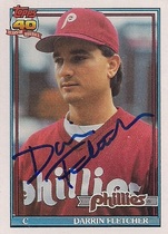 1991 Topps Base Set #9 Darrin Fletcher