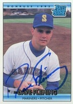 1992 Donruss Base Set #404 Dave Fleming